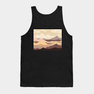 Dusty mountains Tank Top